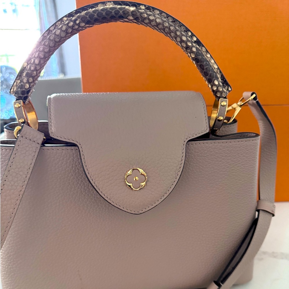 LV Capucines BB handbag, New condition,Taupe Color, it comes with box,dust bag. - Picture 2 of 6